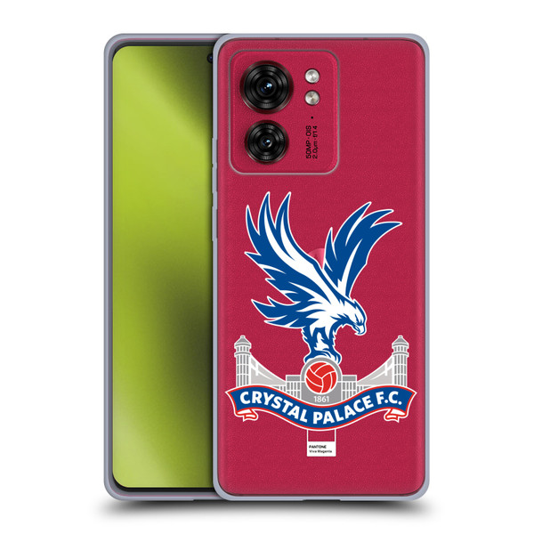 Crystal Palace FC Crest Eagle Soft Gel Case for Motorola Moto Edge 40