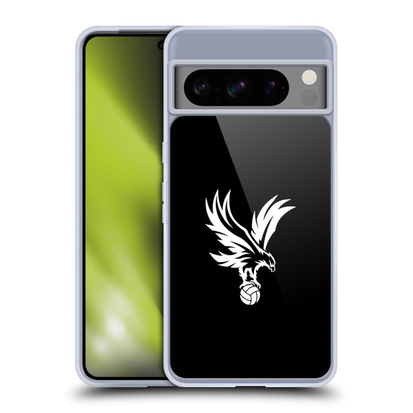 Crystal Palace FC Crest Eagle Grey Soft Gel Case for Google Pixel 8 Pro