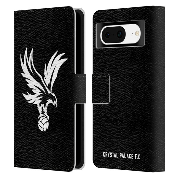 Crystal Palace FC Crest Eagle Grey Leather Book Wallet Case Cover For Google Pixel 8