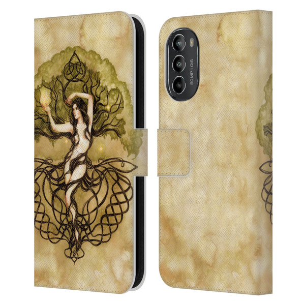 Selina Fenech Fantasy Earth Life Magic Leather Book Wallet Case Cover For Motorola Moto G82 5G