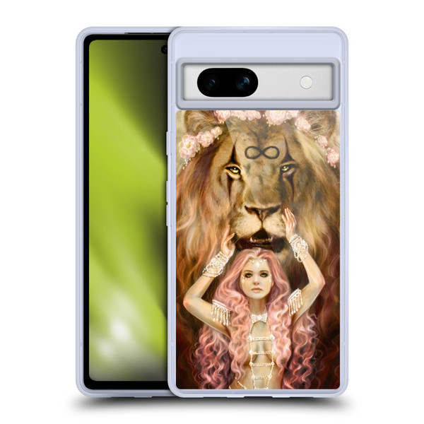 Selina Fenech Fantasy Strength Soft Gel Case for Google Pixel 7a