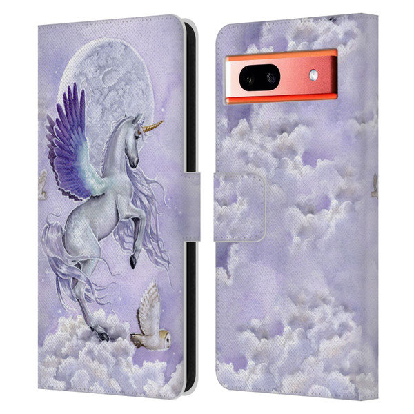 Selina Fenech Unicorns Moonshine Leather Book Wallet Case Cover For Google Pixel 7a