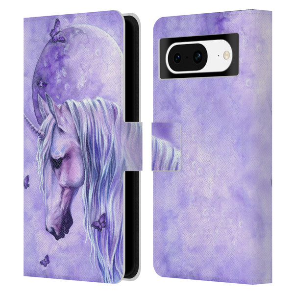 Selina Fenech Unicorns Moonlit Magic Leather Book Wallet Case Cover For Google Pixel 8