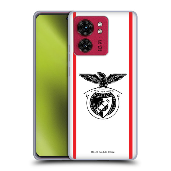 S.L. Benfica 2021/22 Crest Kit Away Soft Gel Case for Motorola Moto Edge 40