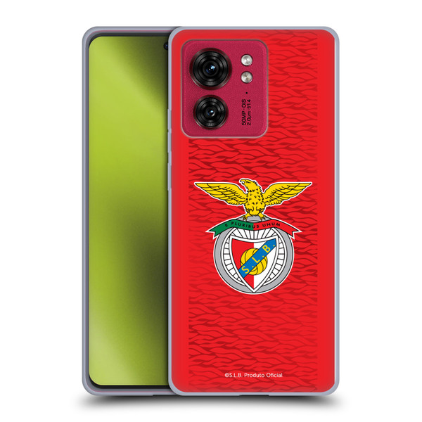 S.L. Benfica 2021/22 Crest Kit Home Soft Gel Case for Motorola Moto Edge 40