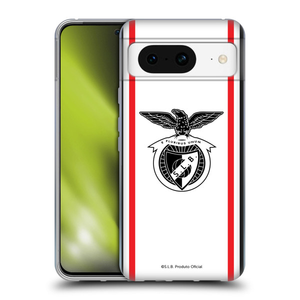 S.L. Benfica 2021/22 Crest Kit Away Soft Gel Case for Google Pixel 8