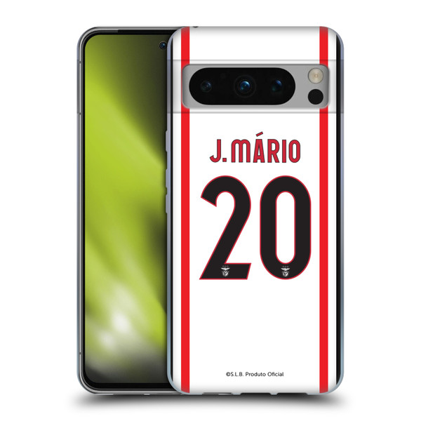 S.L. Benfica 2021/22 Players Away Kit João Mário Soft Gel Case for Google Pixel 8 Pro