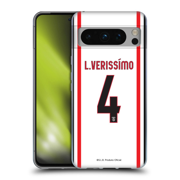 S.L. Benfica 2021/22 Players Away Kit Lucas Veríssimo Soft Gel Case for Google Pixel 8 Pro
