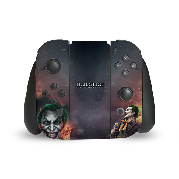 Injustice Gods Among Us Key Art Joker Vinyl Sticker Skin Decal Cover for Nintendo Switch Joy Controller