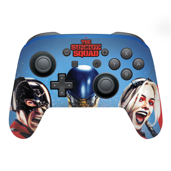 The Suicide Squad 2021 Character Poster Group Vinyl Sticker Skin Decal Cover for Nintendo Switch Pro Controller