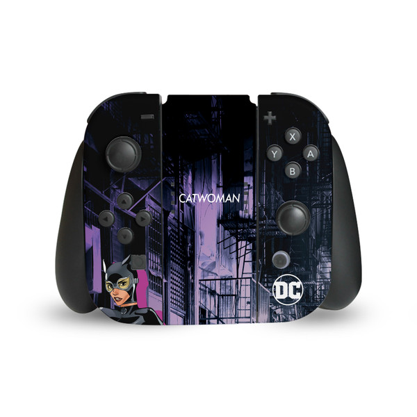DC Women Core Compositions Catwoman Vinyl Sticker Skin Decal Cover for Nintendo Switch Joy Controller
