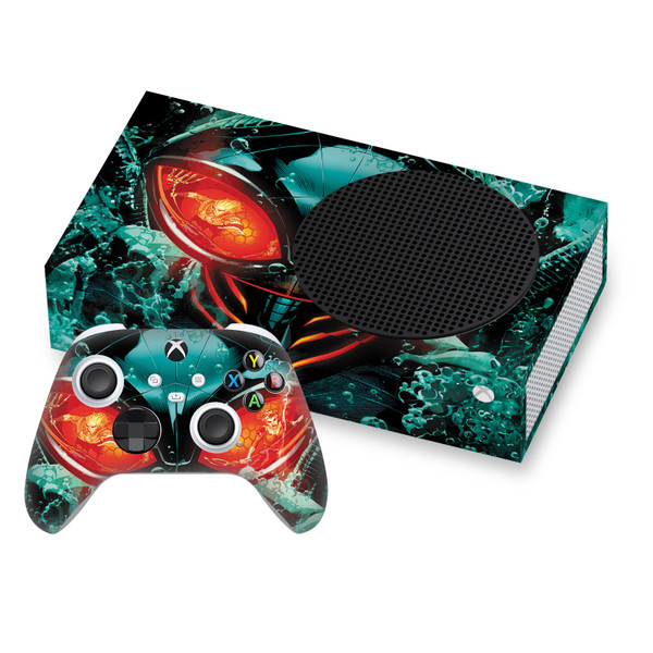 Aquaman DC Comics Comic Book Cover Black Manta Vinyl Sticker Skin Decal Cover for Microsoft Series S Console & Controller