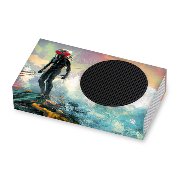 Aquaman DC Comics Comic Book Cover Black Manta Painting Vinyl Sticker Skin Decal Cover for Microsoft Xbox Series S Console