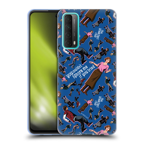 The Breakfast Club Graphics Dancing Pattern Soft Gel Case for Huawei P Smart (2021)