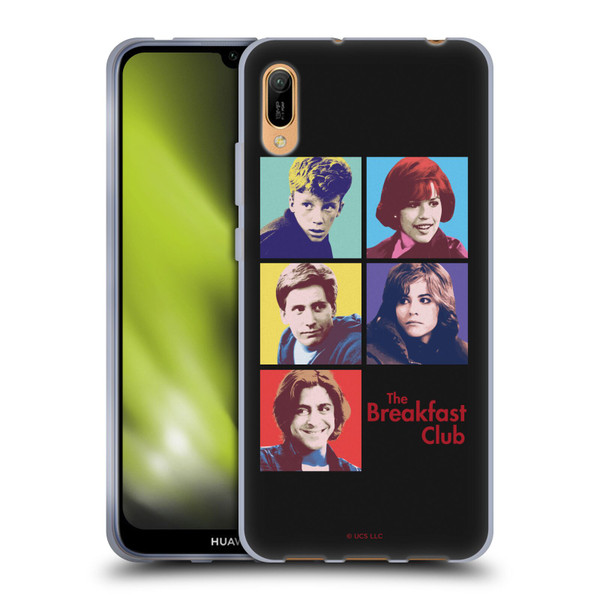 The Breakfast Club Graphics Pop Art Soft Gel Case for Huawei Y6 Pro (2019)