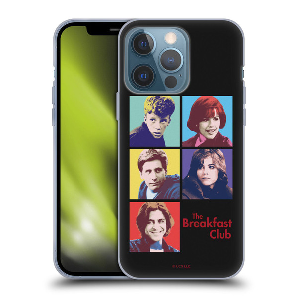 The Breakfast Club Graphics Pop Art Soft Gel Case for Apple iPhone 13 Pro