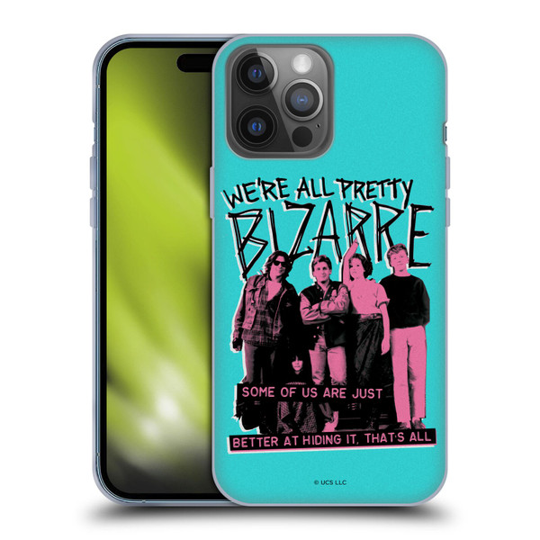 The Breakfast Club Graphics We're All Pretty Bizarre Soft Gel Case for Apple iPhone 14 Pro Max