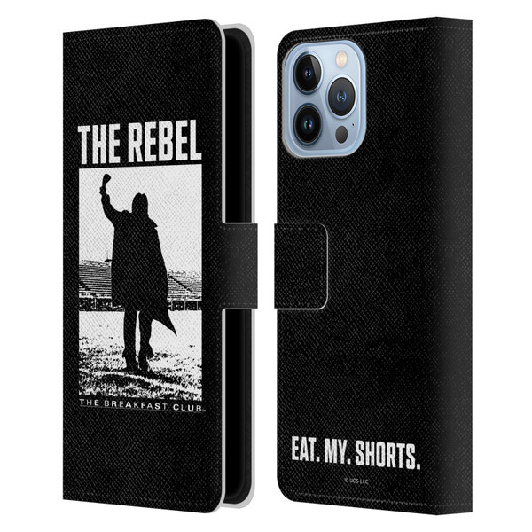 The Breakfast Club Graphics The Rebel Leather Book Wallet Case Cover For Apple iPhone 13 Pro Max