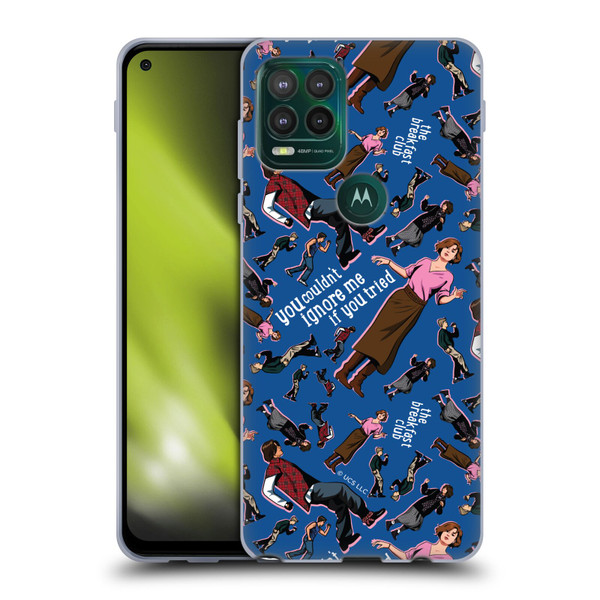 The Breakfast Club Graphics Dancing Pattern Soft Gel Case for Motorola Moto G Stylus 5G 2021