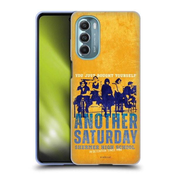 The Breakfast Club Graphics Another Saturday Soft Gel Case for Motorola Moto G Stylus 5G (2022)