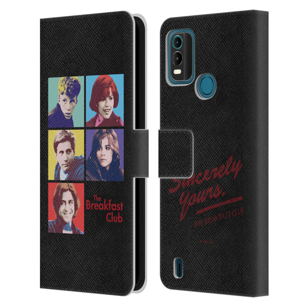 The Breakfast Club Graphics Pop Art Leather Book Wallet Case Cover For Nokia G11 Plus