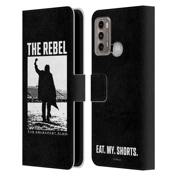 The Breakfast Club Graphics The Rebel Leather Book Wallet Case Cover For Motorola Moto G60 / Moto G40 Fusion