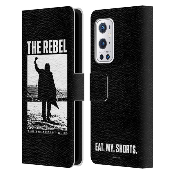 The Breakfast Club Graphics The Rebel Leather Book Wallet Case Cover For OnePlus 9 Pro