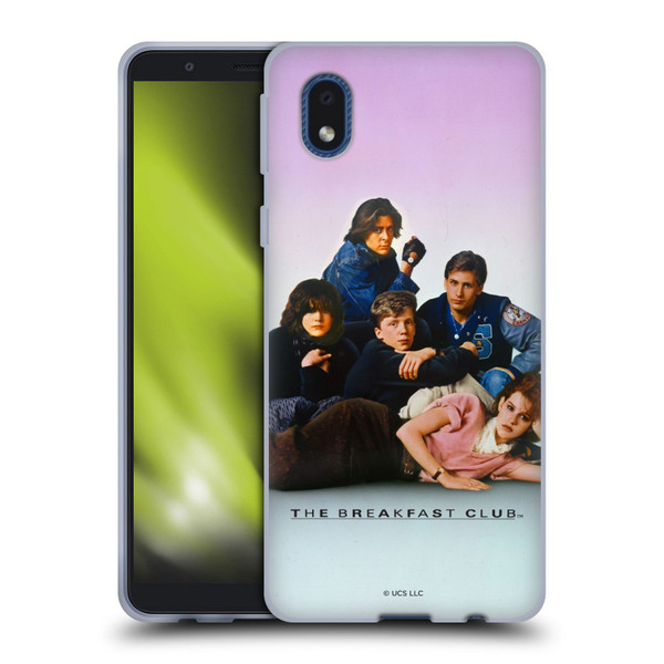 The Breakfast Club Graphics Key Art Soft Gel Case for Samsung Galaxy A01 Core (2020)