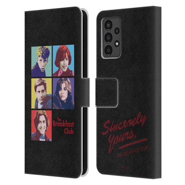 The Breakfast Club Graphics Pop Art Leather Book Wallet Case Cover For Samsung Galaxy A13 (2022)
