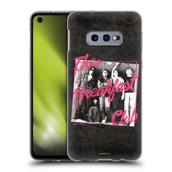 The Breakfast Club Graphics Group Soft Gel Case for Samsung Galaxy S10e