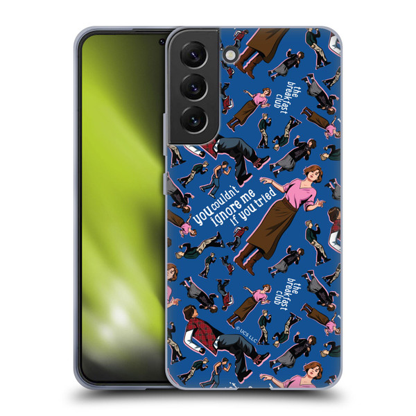 The Breakfast Club Graphics Dancing Pattern Soft Gel Case for Samsung Galaxy S22+ 5G
