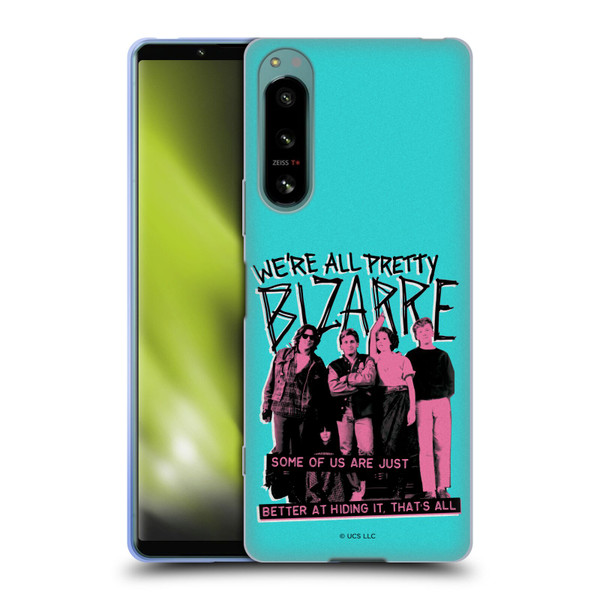 The Breakfast Club Graphics We're All Pretty Bizarre Soft Gel Case for Sony Xperia 5 IV