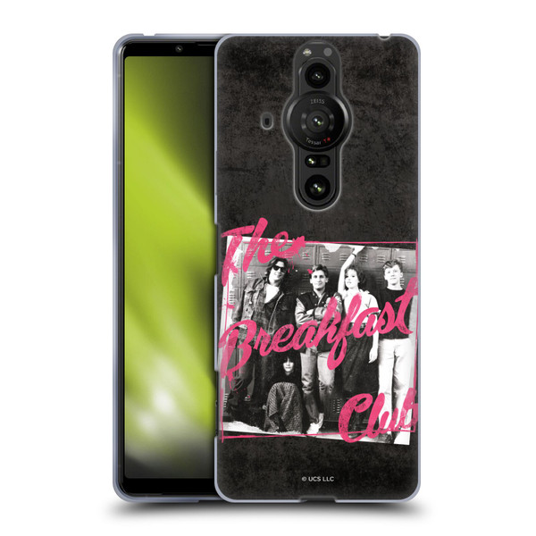The Breakfast Club Graphics Group Soft Gel Case for Sony Xperia Pro-I