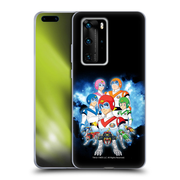 Voltron Character Art Group Soft Gel Case for Huawei P40 Pro / P40 Pro Plus 5G