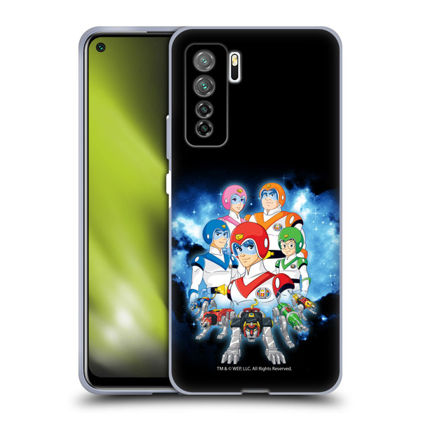 Voltron Character Art Group Soft Gel Case for Huawei Nova 7 SE/P40 Lite 5G