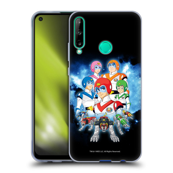 Voltron Character Art Group Soft Gel Case for Huawei P40 lite E