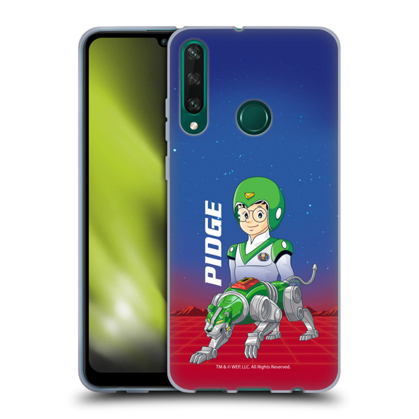 Voltron Character Art Pidge Soft Gel Case for Huawei Y6p