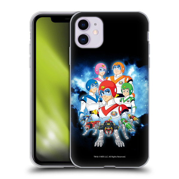 Voltron Character Art Group Soft Gel Case for Apple iPhone 11