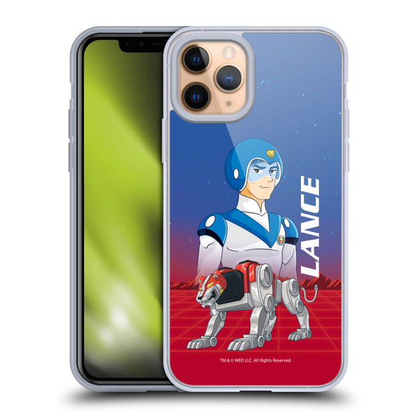 Voltron Character Art Lance Soft Gel Case for Apple iPhone 11 Pro