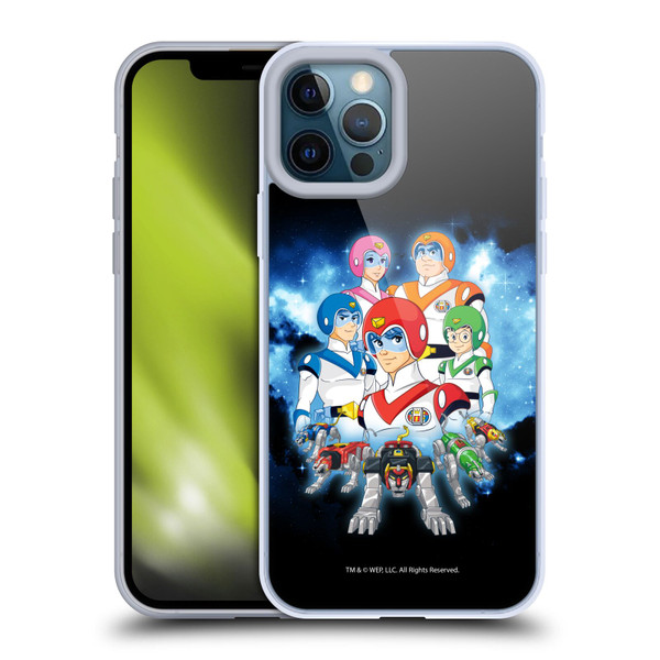 Voltron Character Art Group Soft Gel Case for Apple iPhone 12 Pro Max