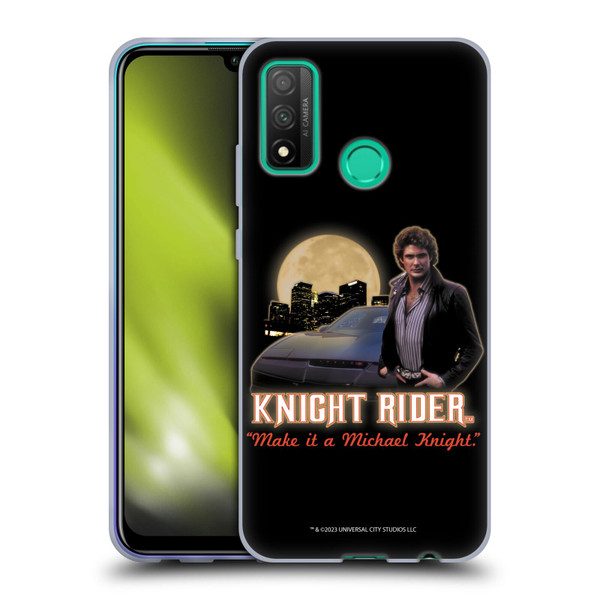 Knight Rider Core Graphics Poster Soft Gel Case for Huawei P Smart (2020)