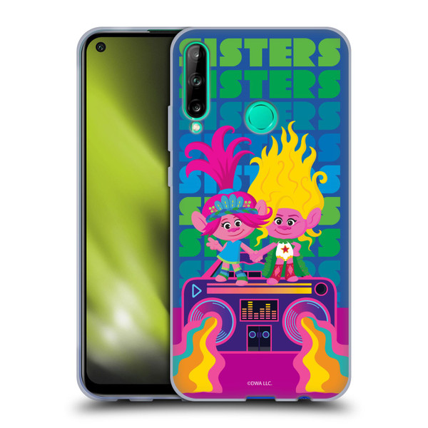 Trolls 3: Band Together Art Sisters Soft Gel Case for Huawei P40 lite E