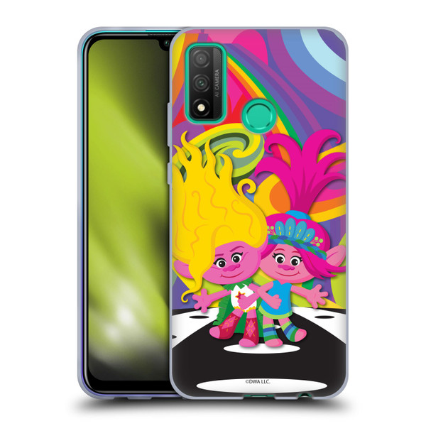 Trolls 3: Band Together Art Poppy And Viva Soft Gel Case for Huawei P Smart (2020)