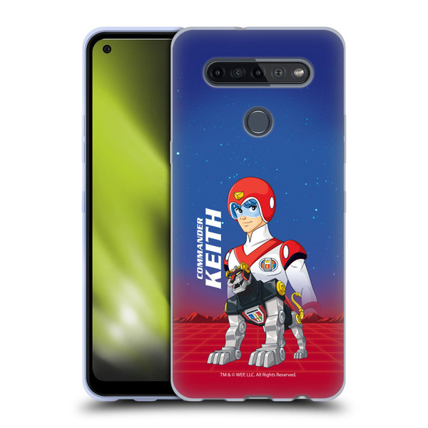 Voltron Character Art Commander Keith Soft Gel Case for LG K51S