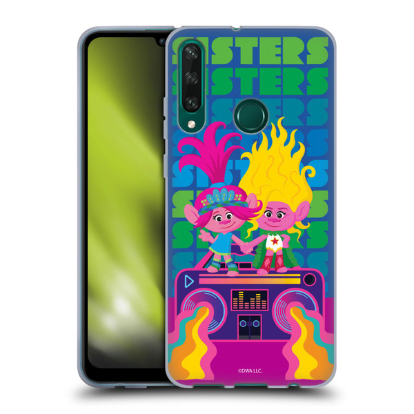 Trolls 3: Band Together Art Sisters Soft Gel Case for Huawei Y6p