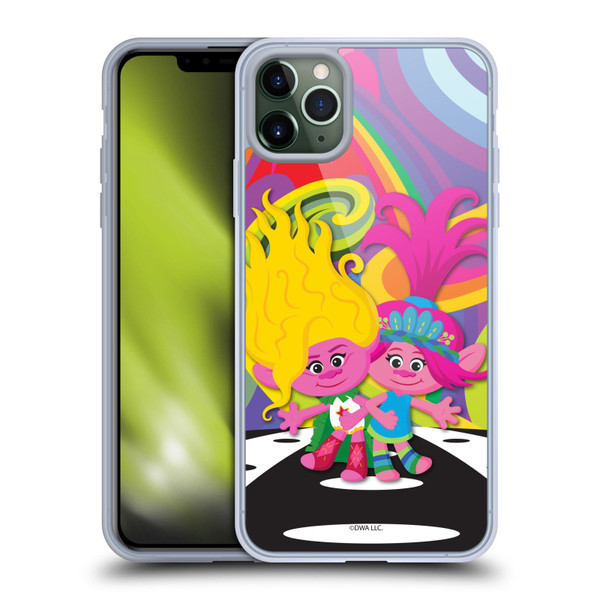 Trolls 3: Band Together Art Poppy And Viva Soft Gel Case for Apple iPhone 11 Pro Max