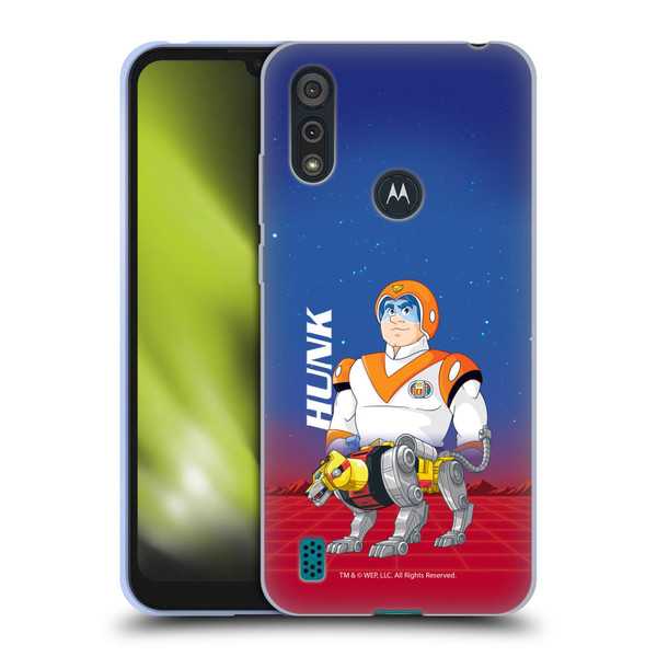 Voltron Character Art Hunk Soft Gel Case for Motorola Moto E6s (2020)