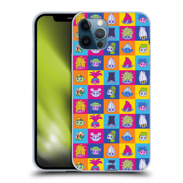 Trolls 3: Band Together Art Characters Soft Gel Case for Apple iPhone 12 / iPhone 12 Pro