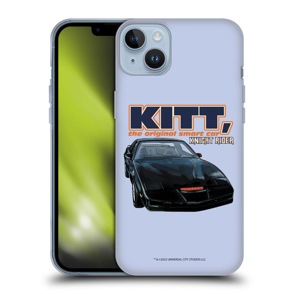Knight Rider Core Graphics Kitt Smart Car Soft Gel Case for Apple iPhone 14 Plus