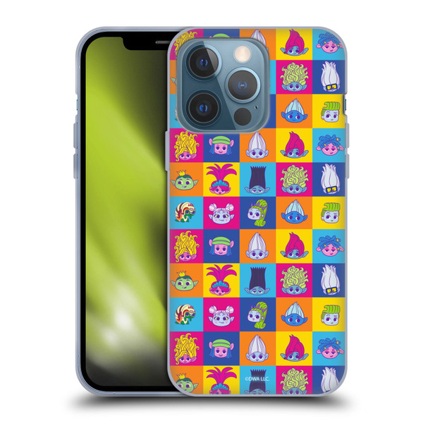 Trolls 3: Band Together Art Characters Soft Gel Case for Apple iPhone 13 Pro